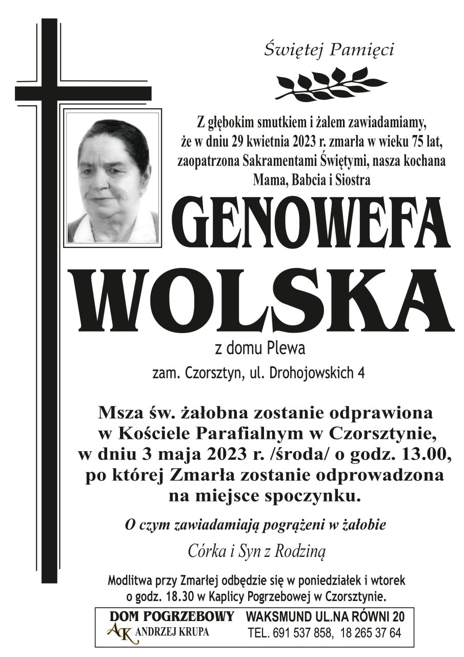 Genowefa Wolska