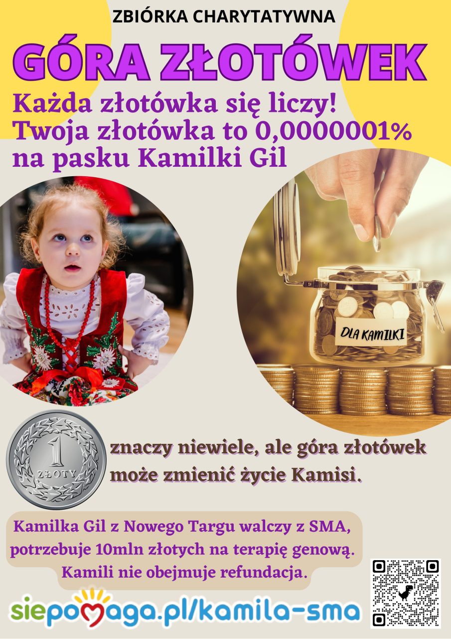 Góra złotówek - akcja dla Kamilki