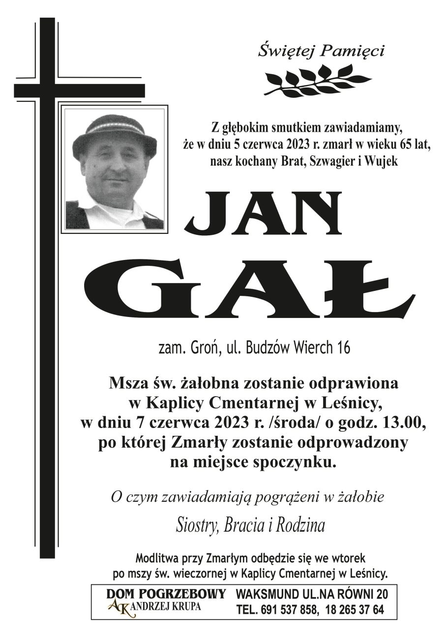 Jan Gał