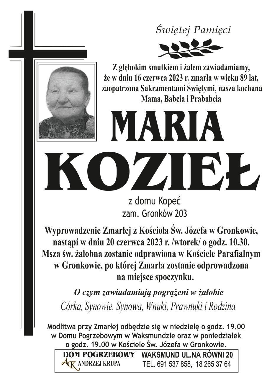 Maria Kozieł