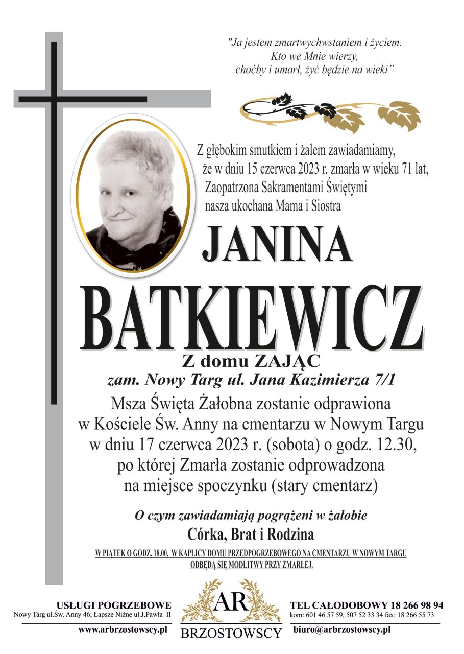 Janina Batkiewicz