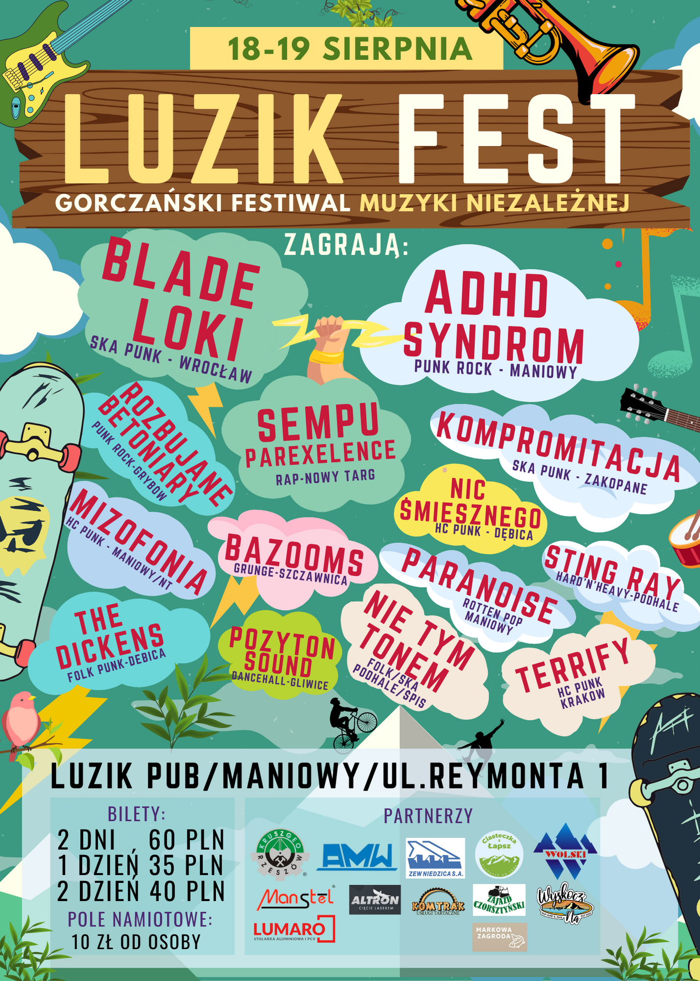 Zbliża się Luzik Fest - Gorczański Festiwal Muzyki Niezależnej