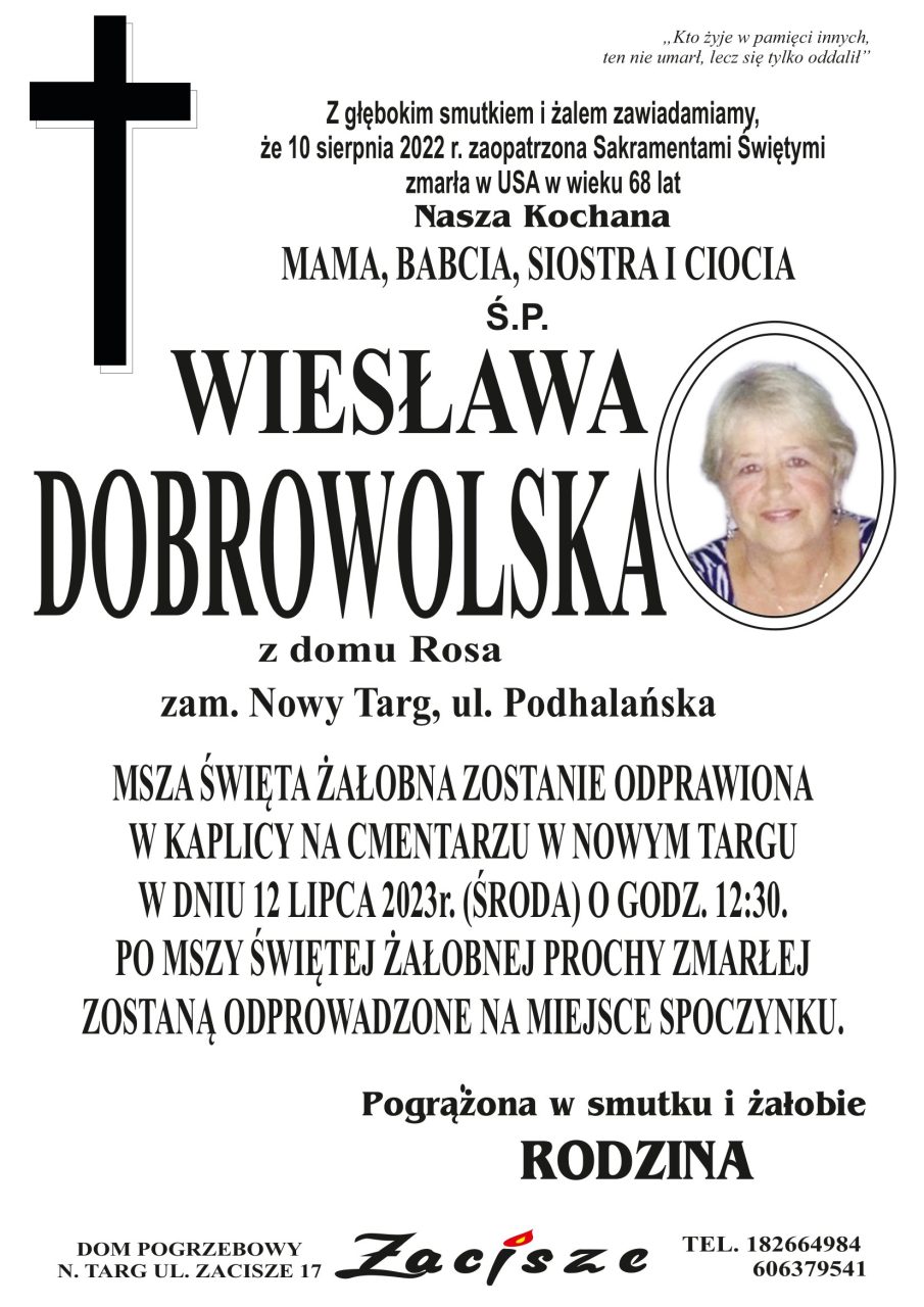 Wiesława Dobrowolska