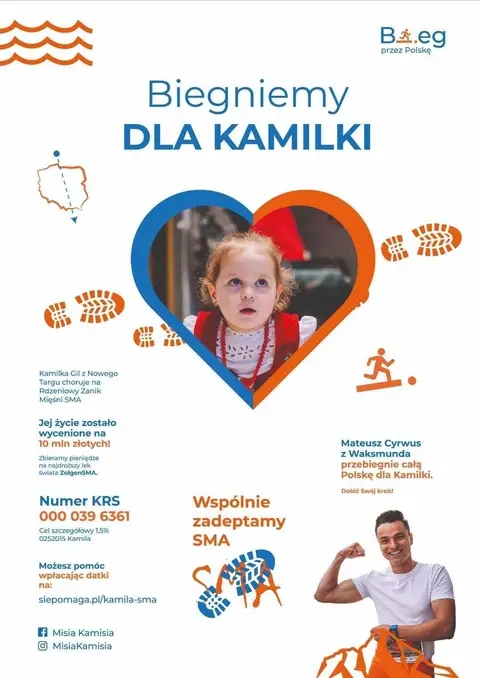 Kamilka Gil SMA/ Bieg Przez Polskę - Wspólnie Zdeptamy SMA