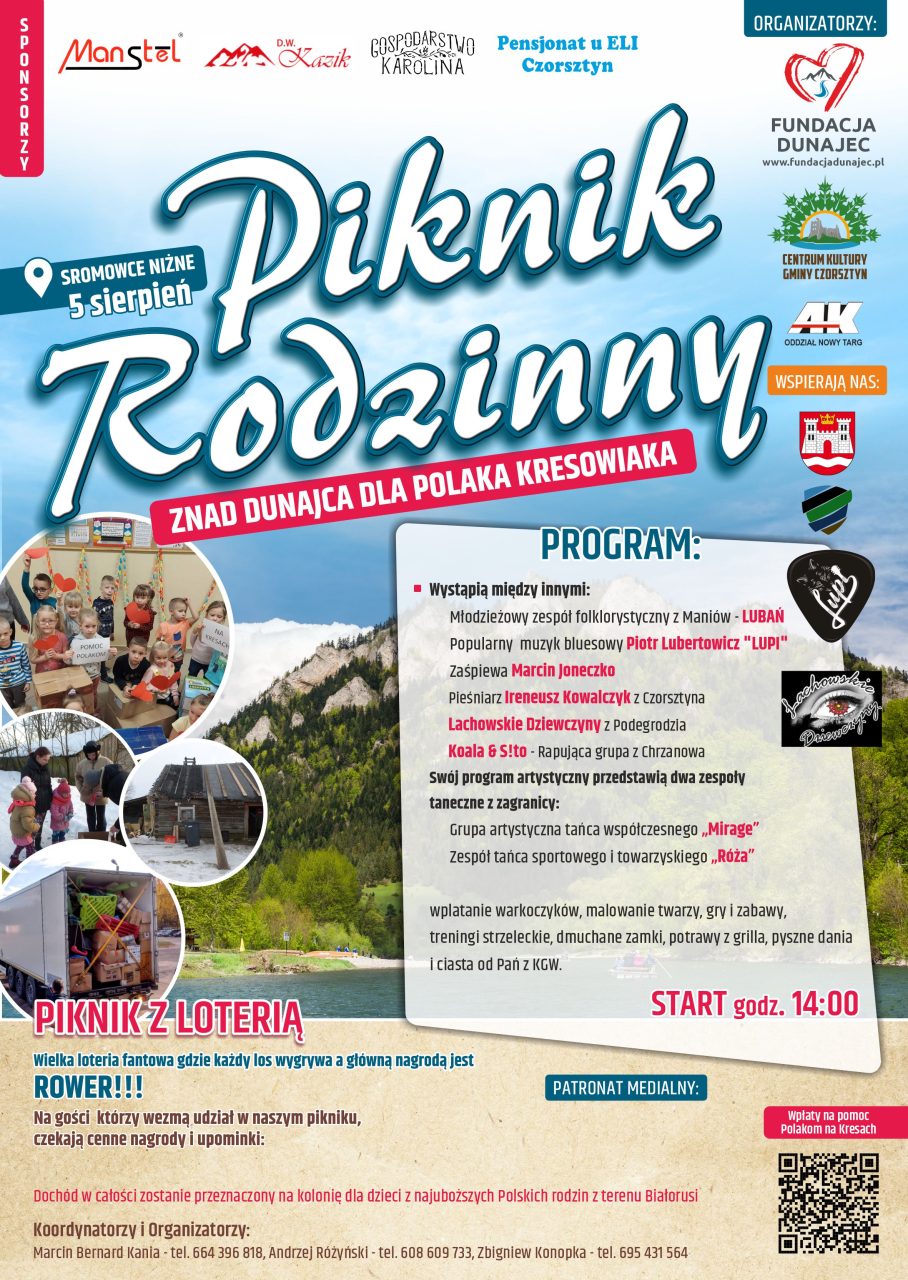 Piknik Rodzinny w Sromowcach Niżnych z myślą o Polakach na kresach