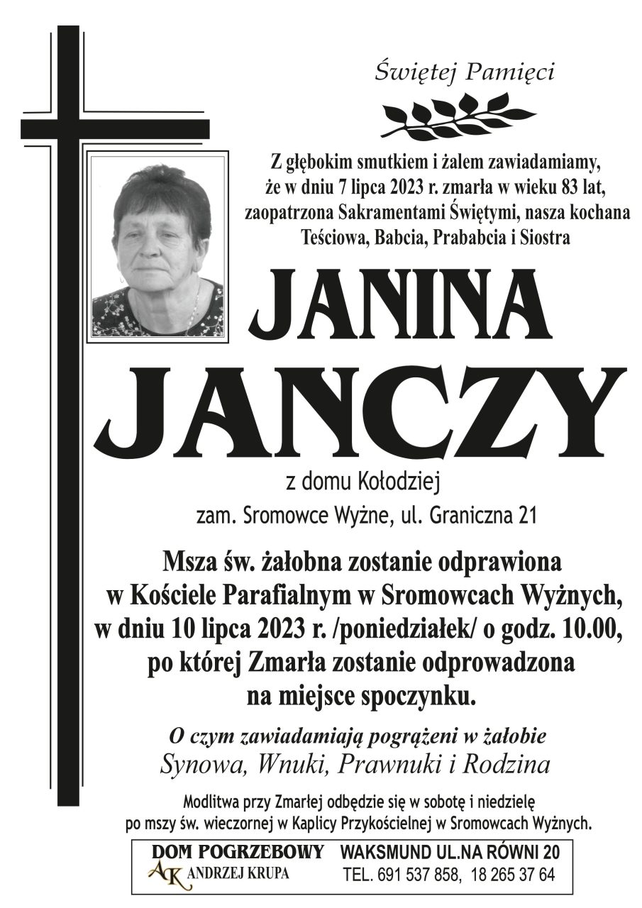 Janina Janczy