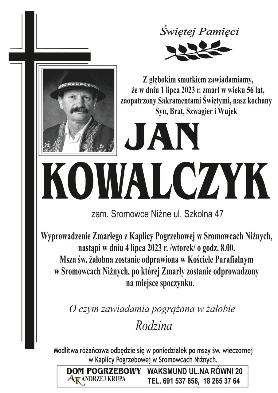 Jan Kowalczyk