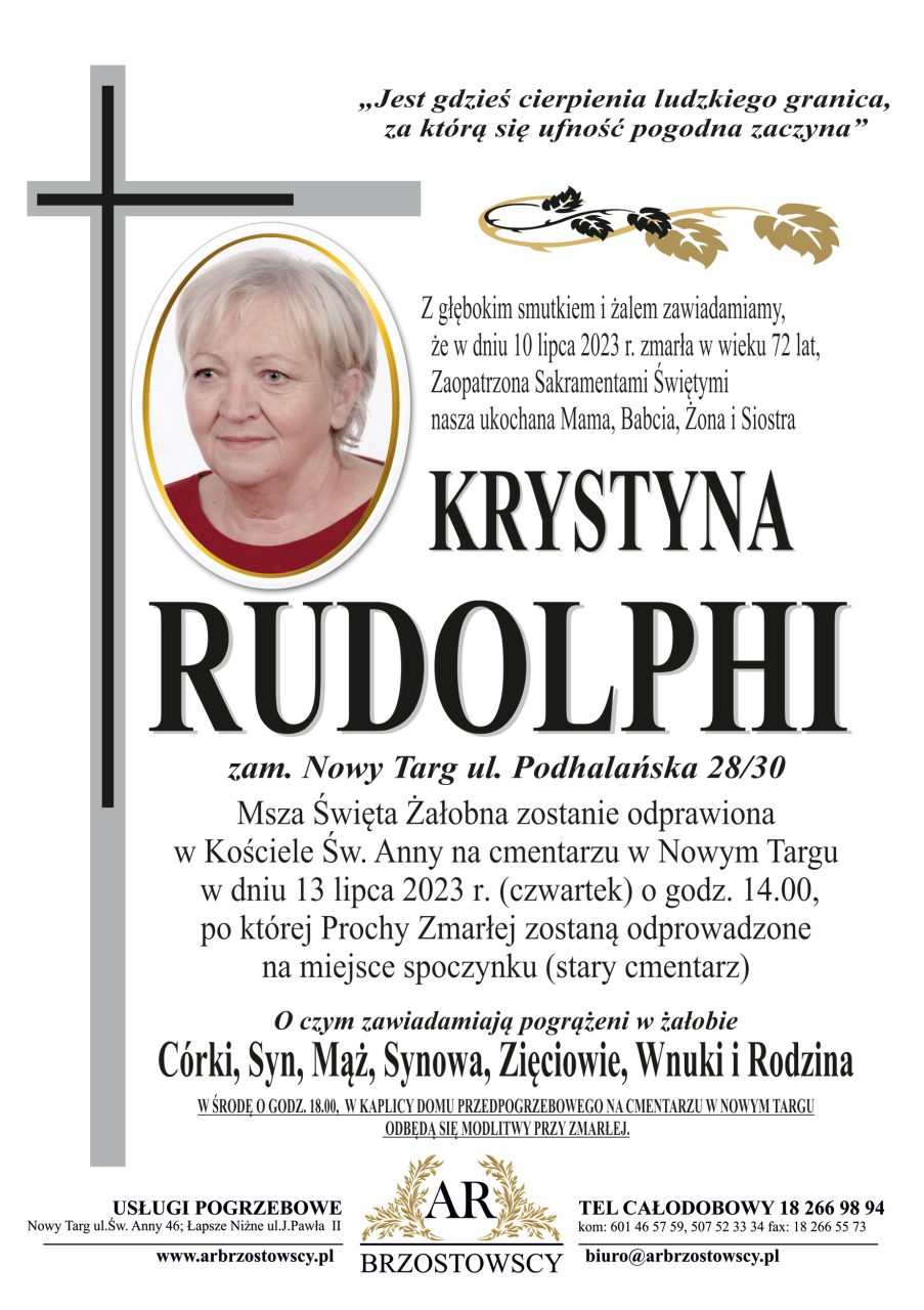 Krystyna Rudolphi