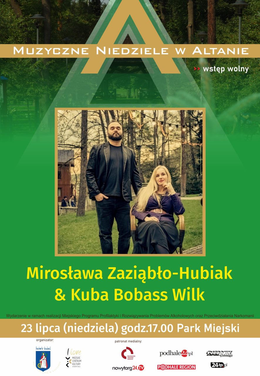 Koncert Mirosławy Zaziąbło-Hubiak i Kuby Bobass Wilk w Altanie