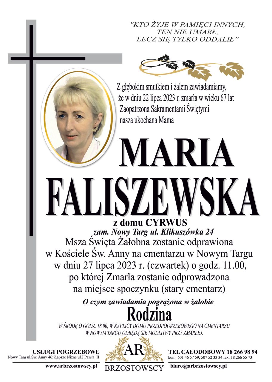 Maria Faliszewska