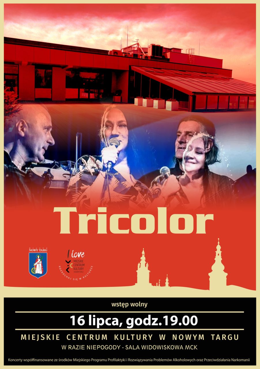 Zespół Tricolor na tarasie MCK Nowy Targ