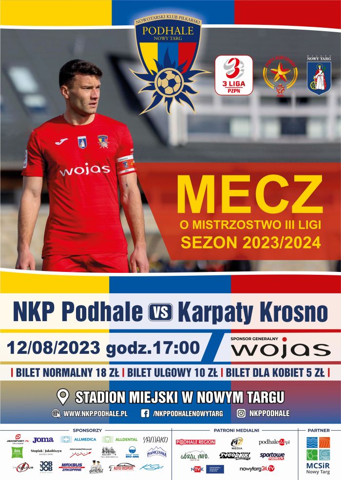 Mecz o mistrzostwo III Ligi - NKP Podhale vs Karpaty Krosno