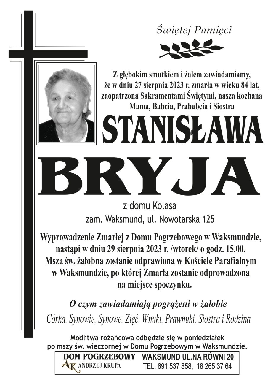 Stanisława Bryja