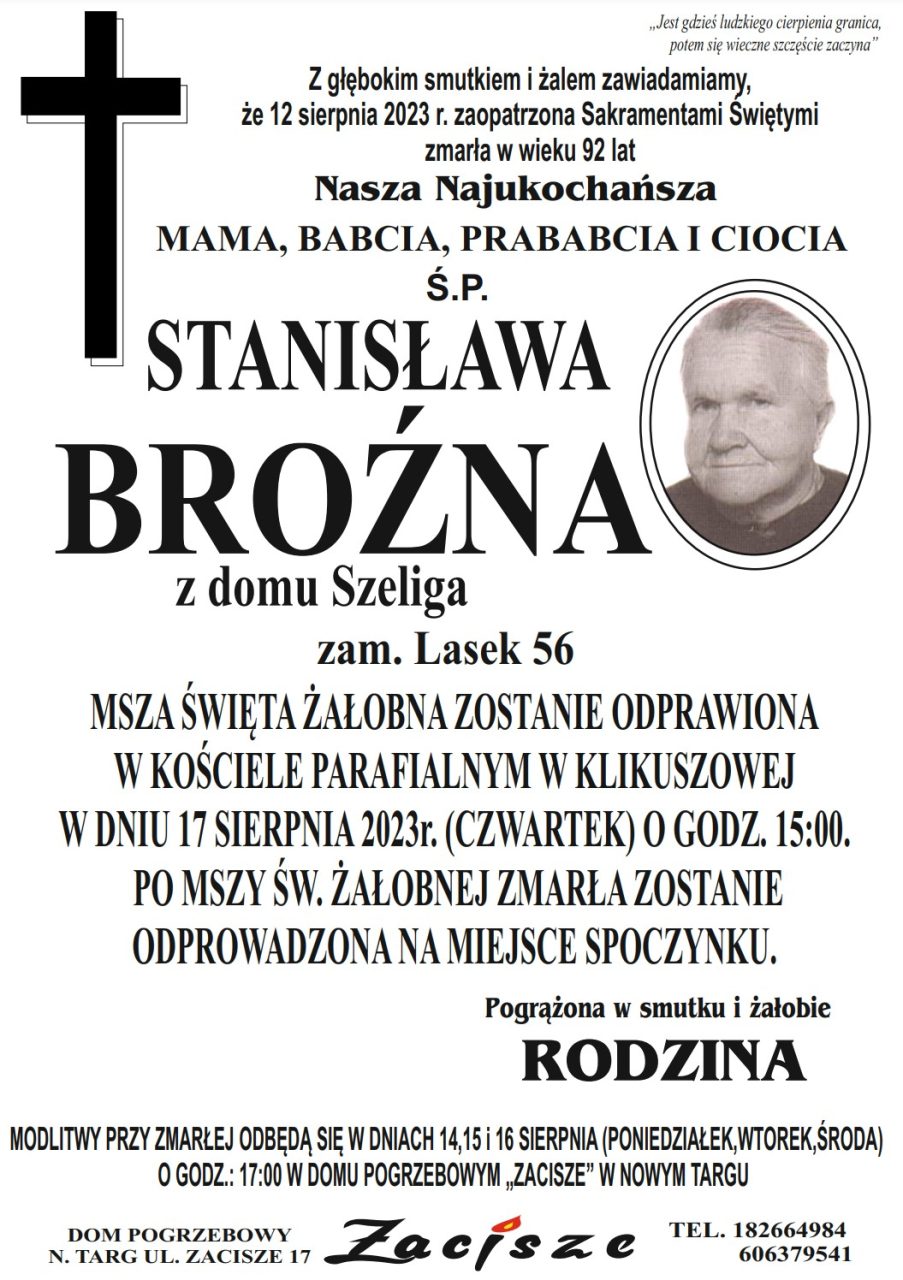 Stanisława Broźna