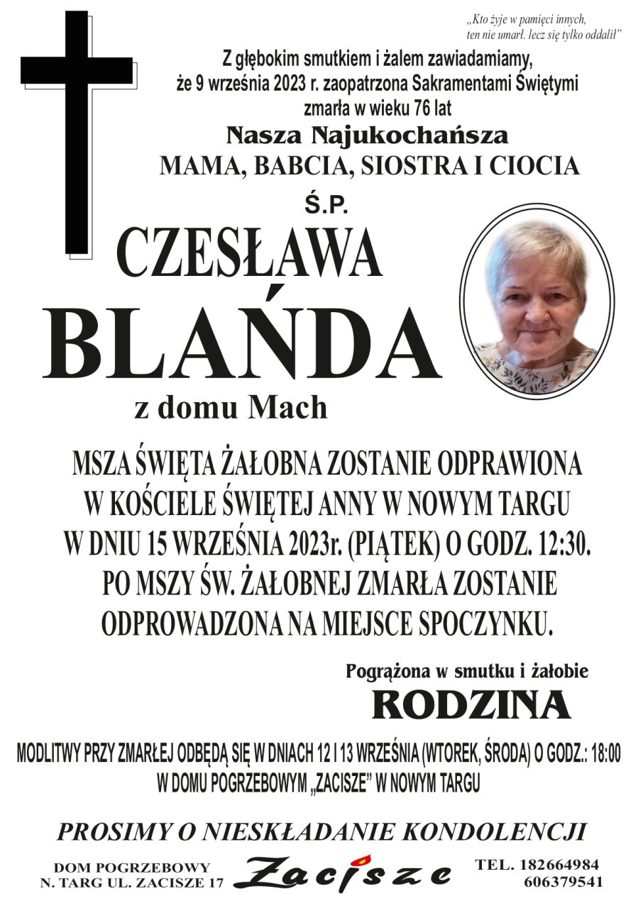 Czesława Blańda