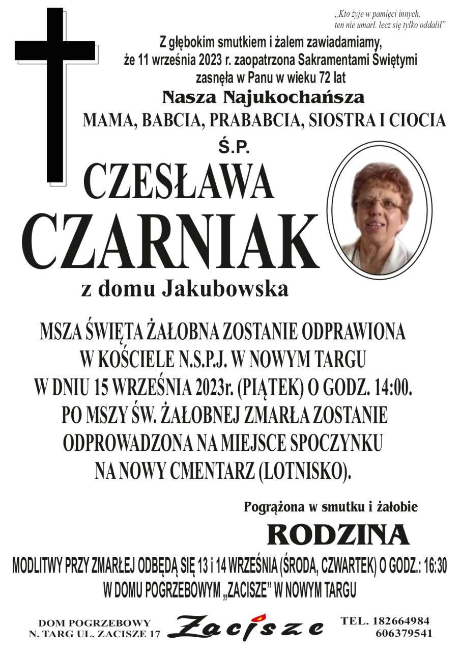 Czesława Czarniak