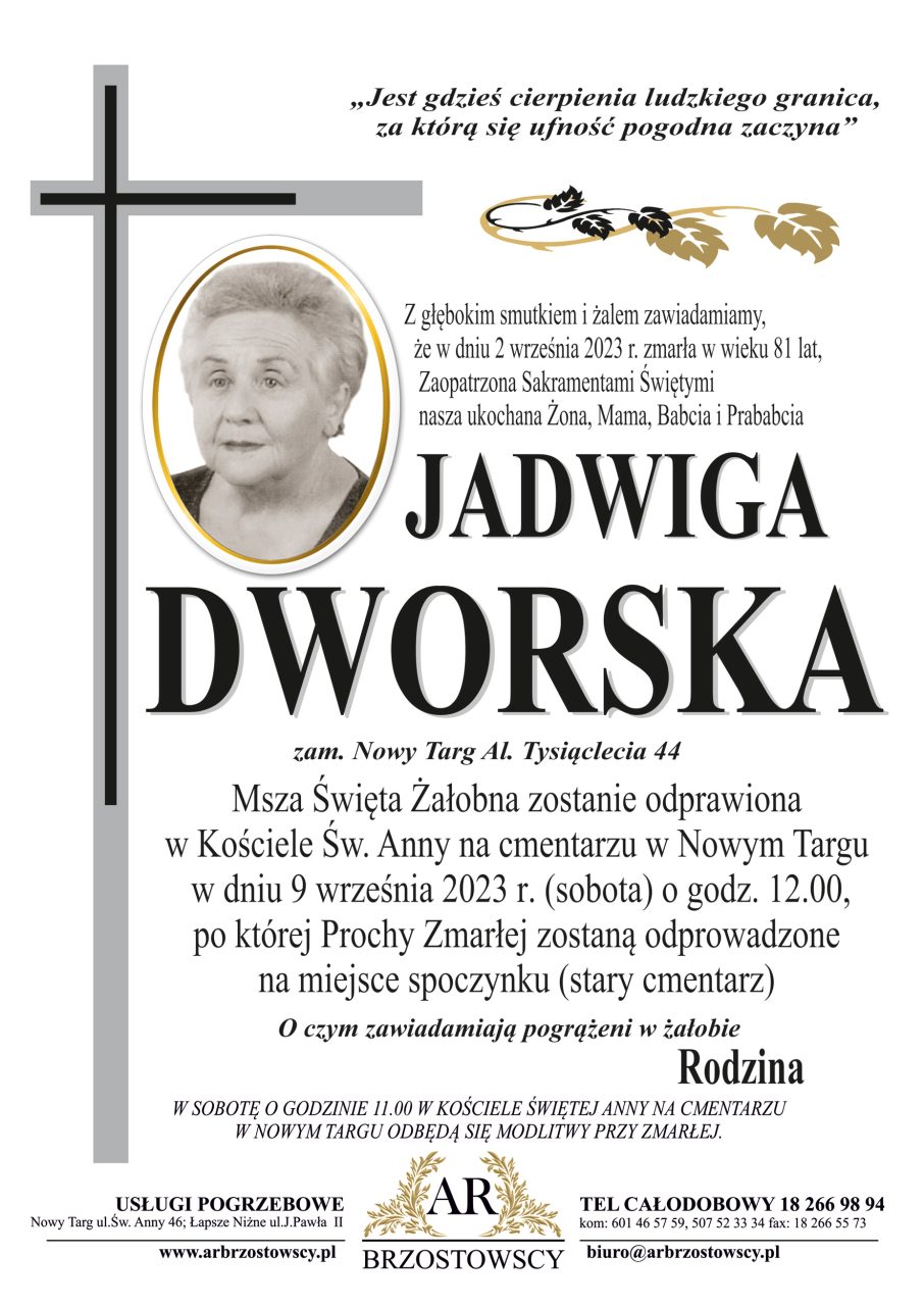 Jadwiga Dworska