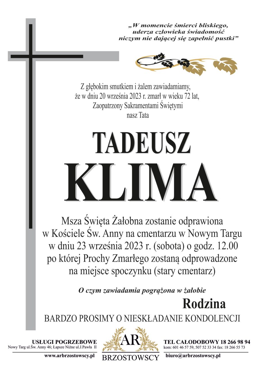 Tadeusz Klima