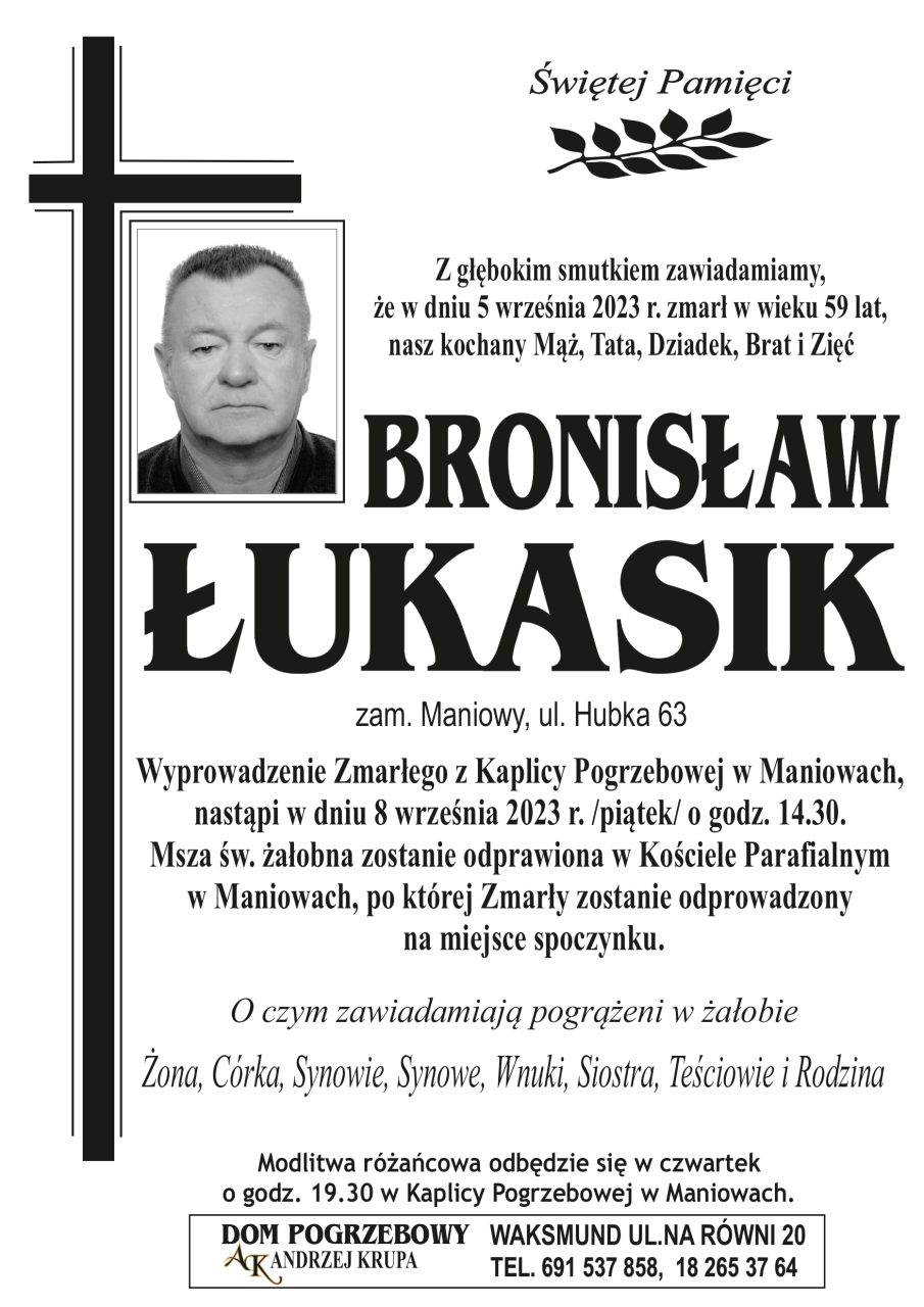 Bronisław Łukasik