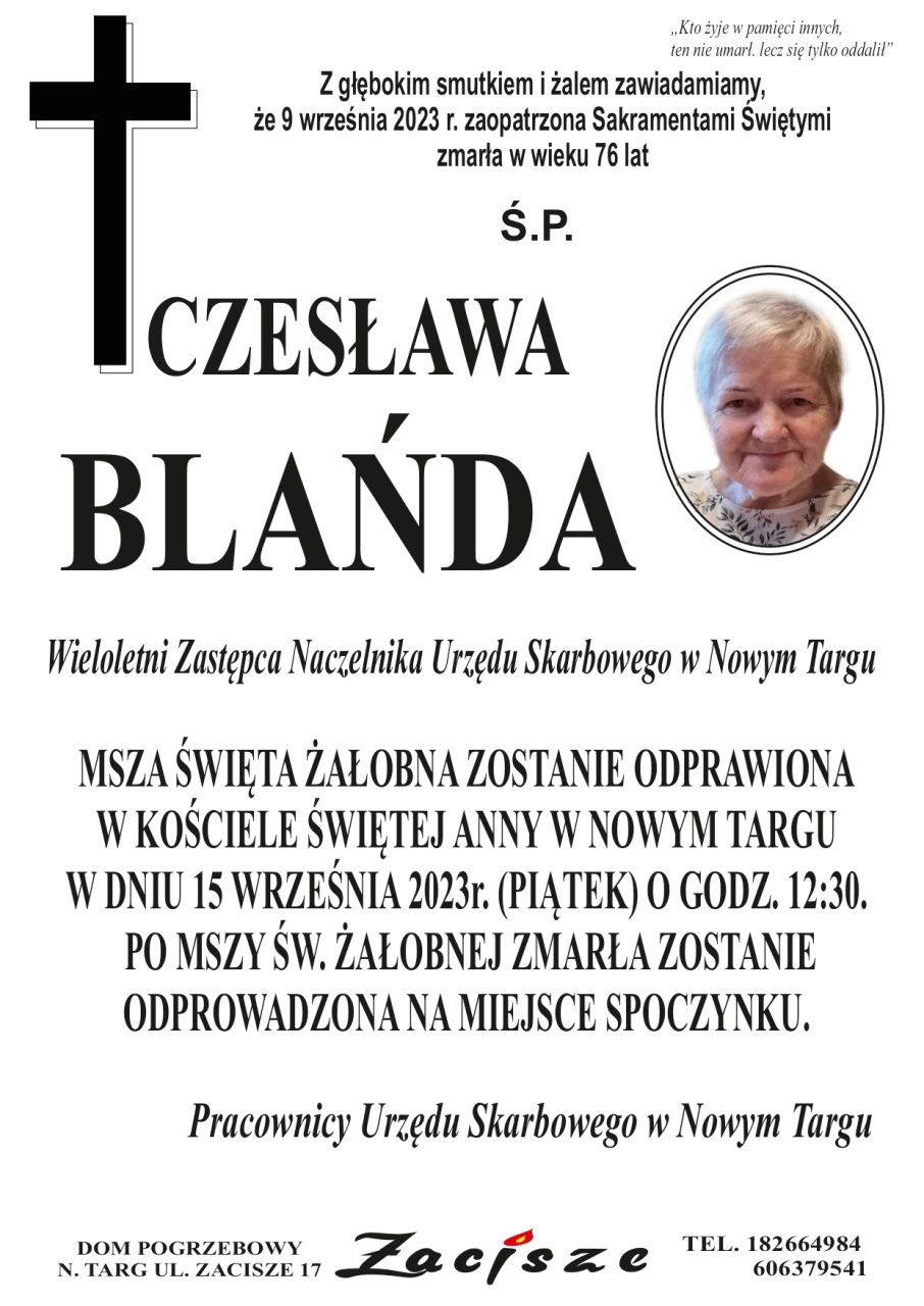 Czesława Blańda