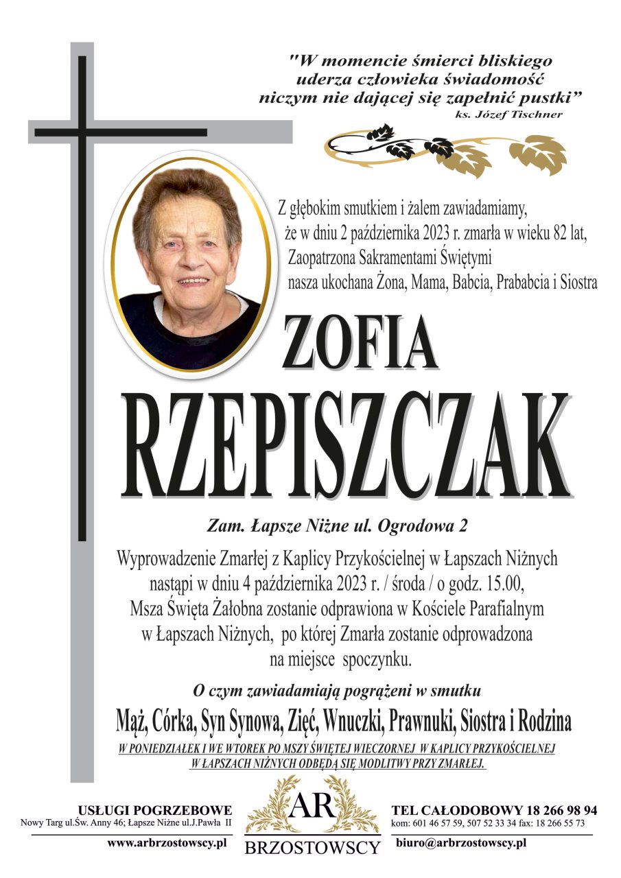 Zofia Rzepiszczak