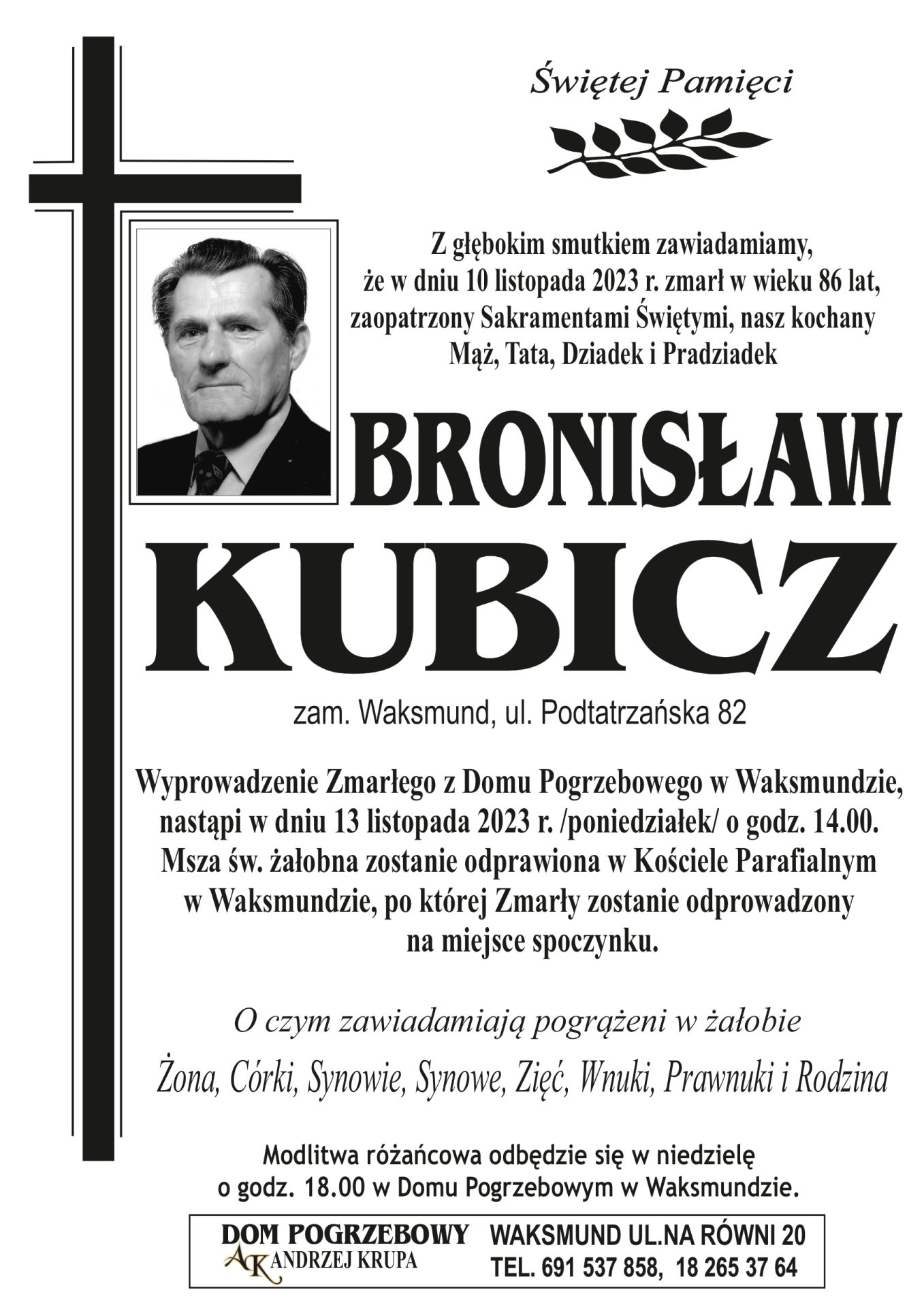 Bronisław Kubicz