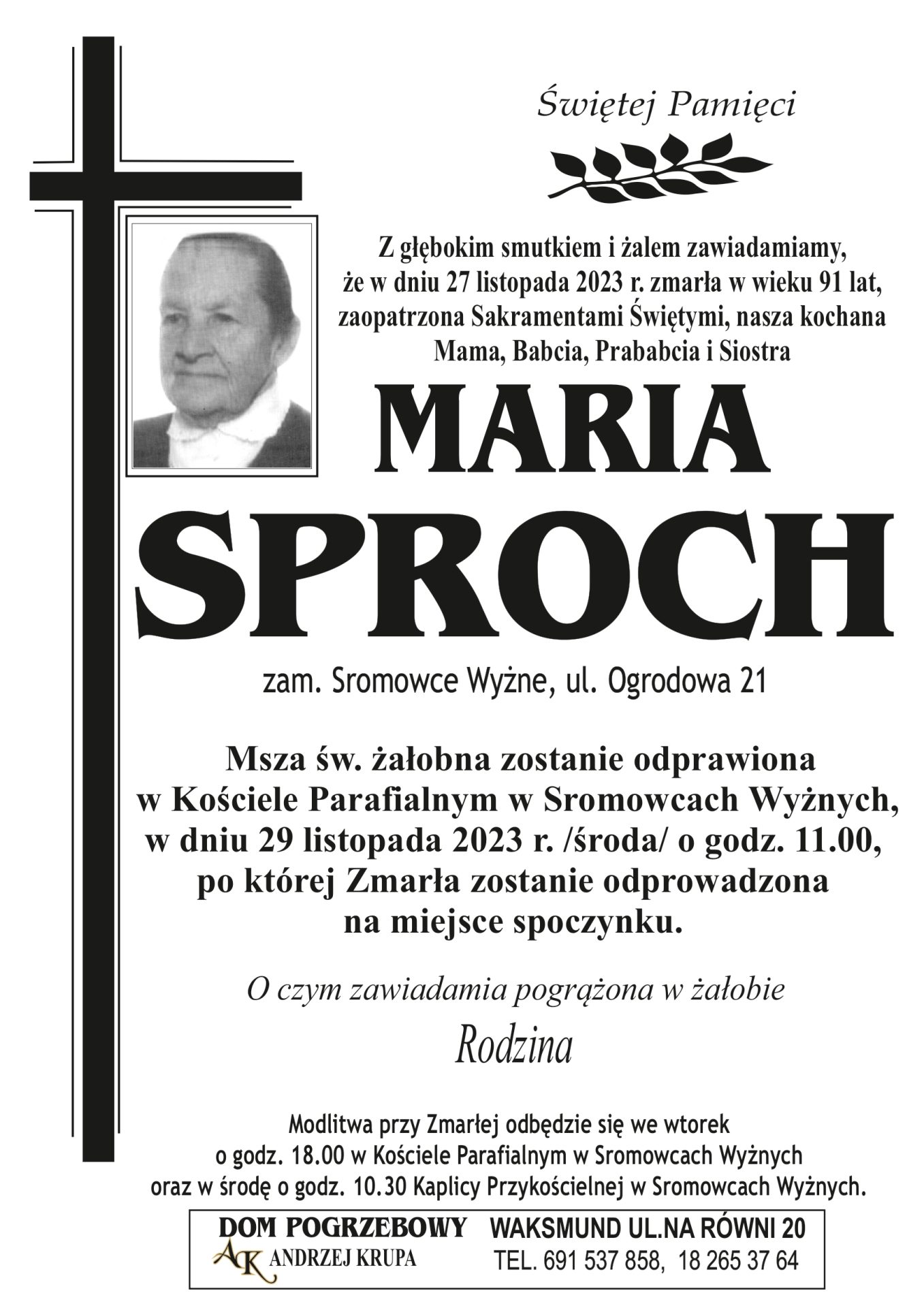 Maria Sproch