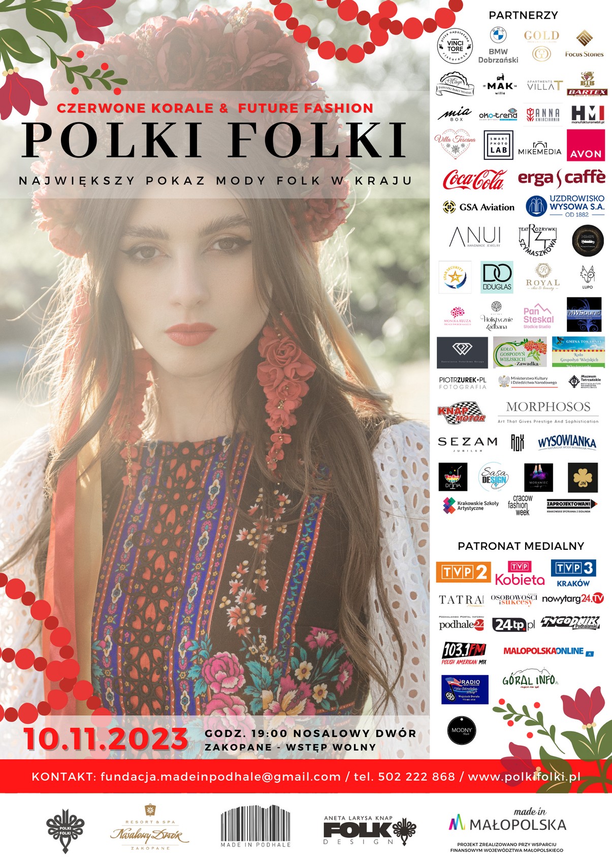 Polki Folki. Czerwone Korale & Future Fashion