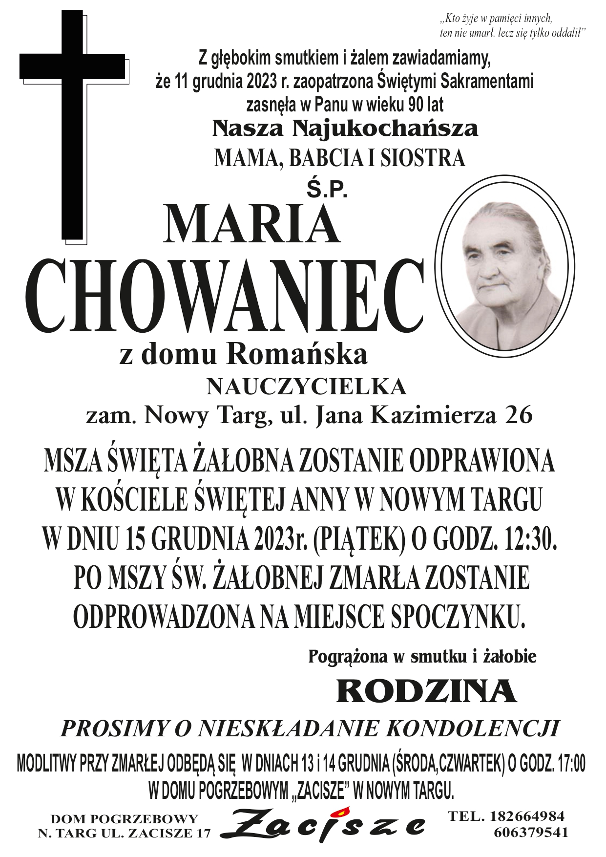 Maria Chowaniec