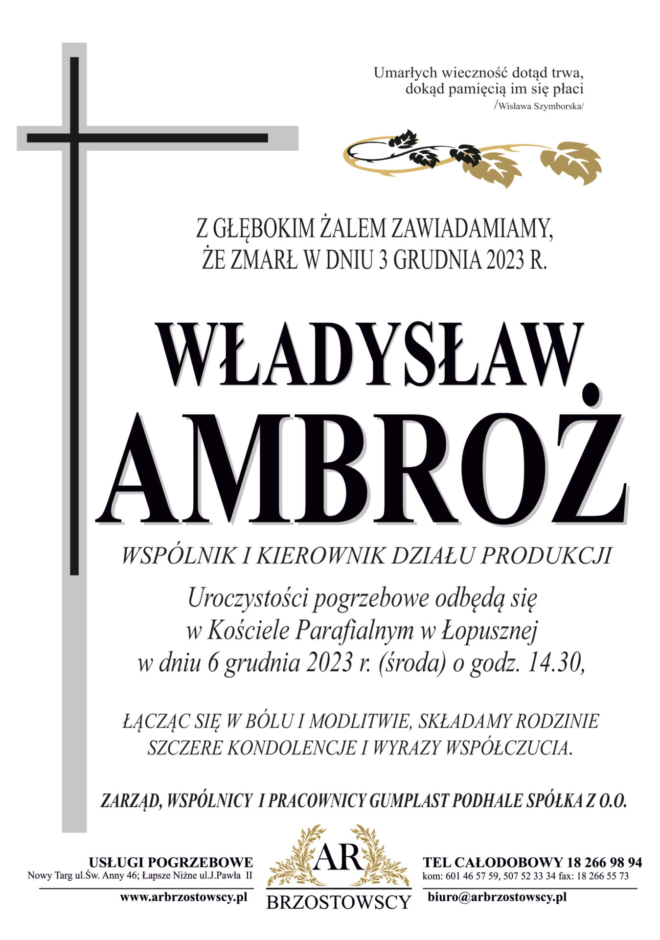 Władysław Ambroż