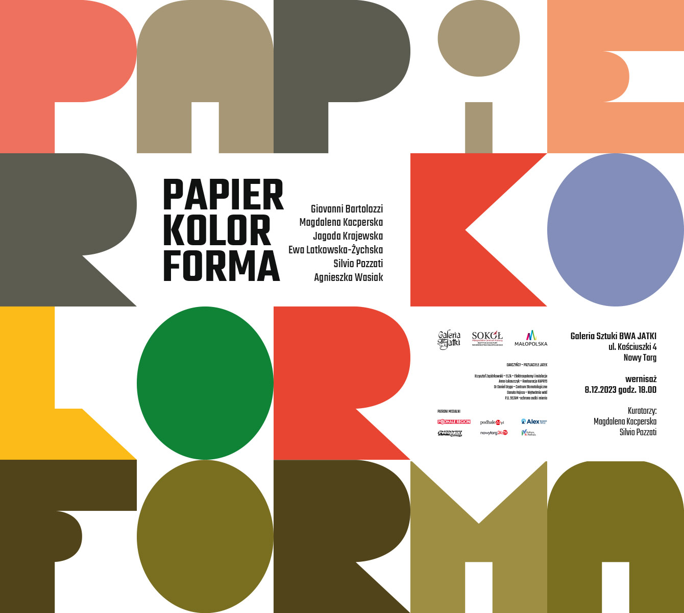 Papier/kolor/forma