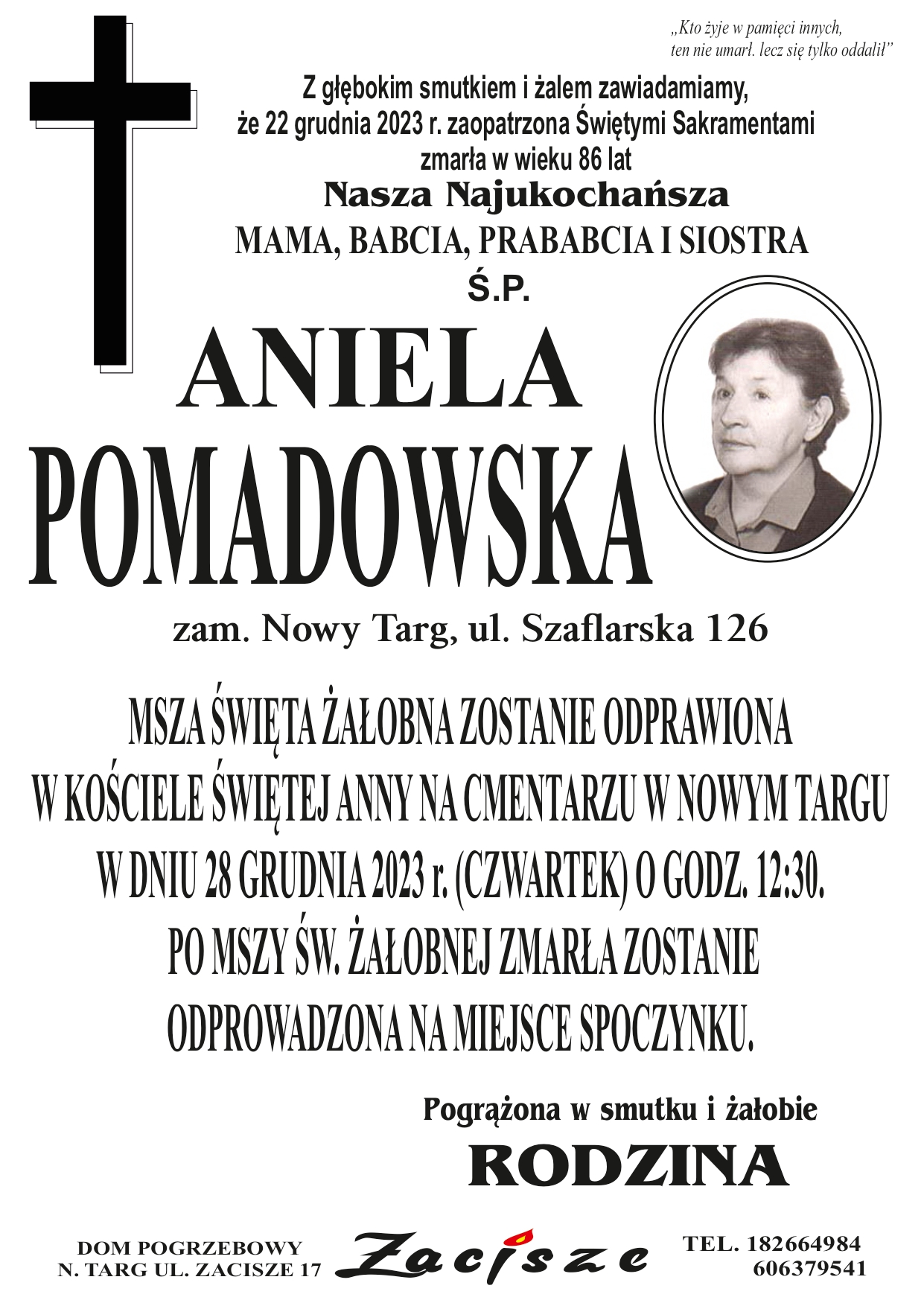 Aniela Pomadowska