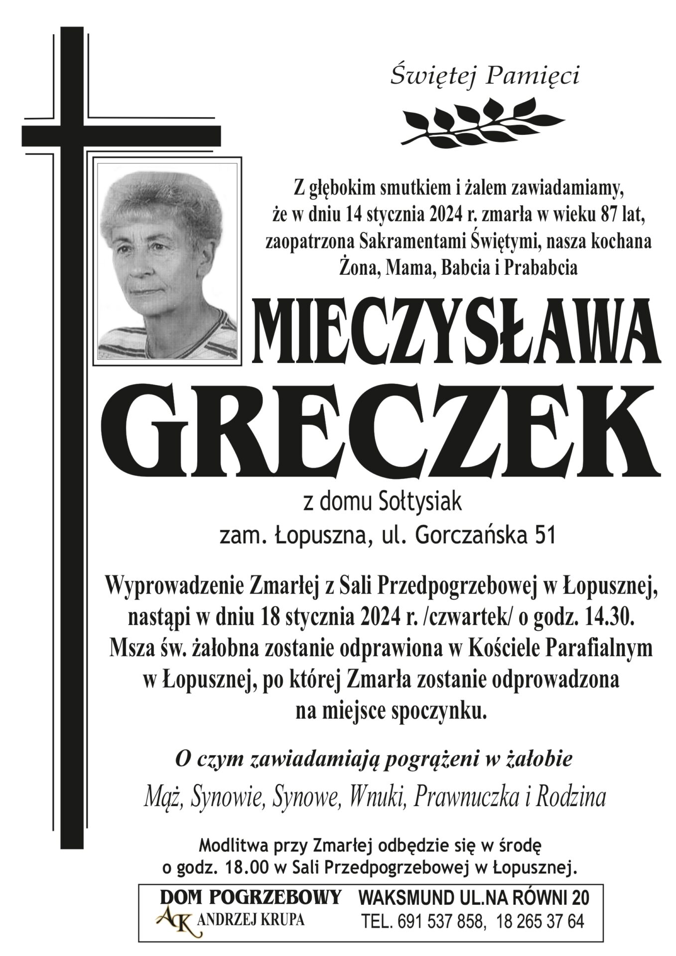 Mieczysława Greczek