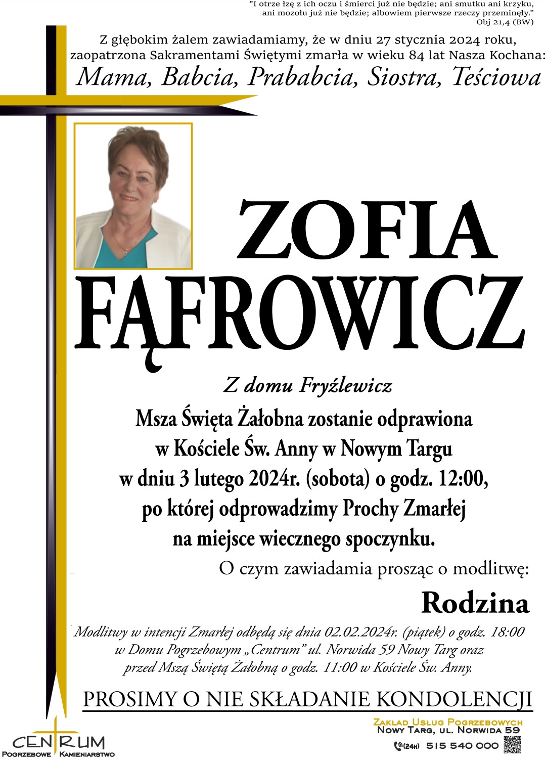 Zofia Fąfrowicz