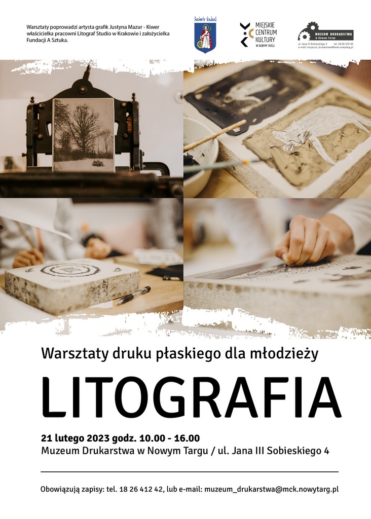 Muzeum Drukarstwa zaprasza na Spotkanie z grafiką warsztatową