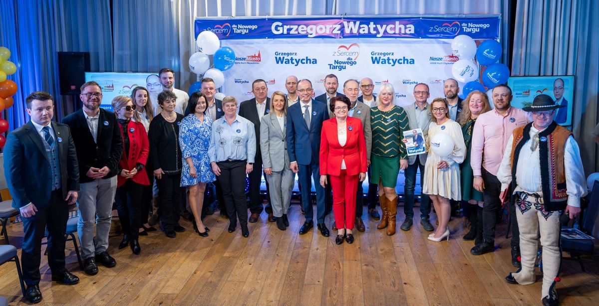 Ruch Obywatelski Nasze Miasto przedstawił kandydatów. Godność - to znaczy służyć ludziom