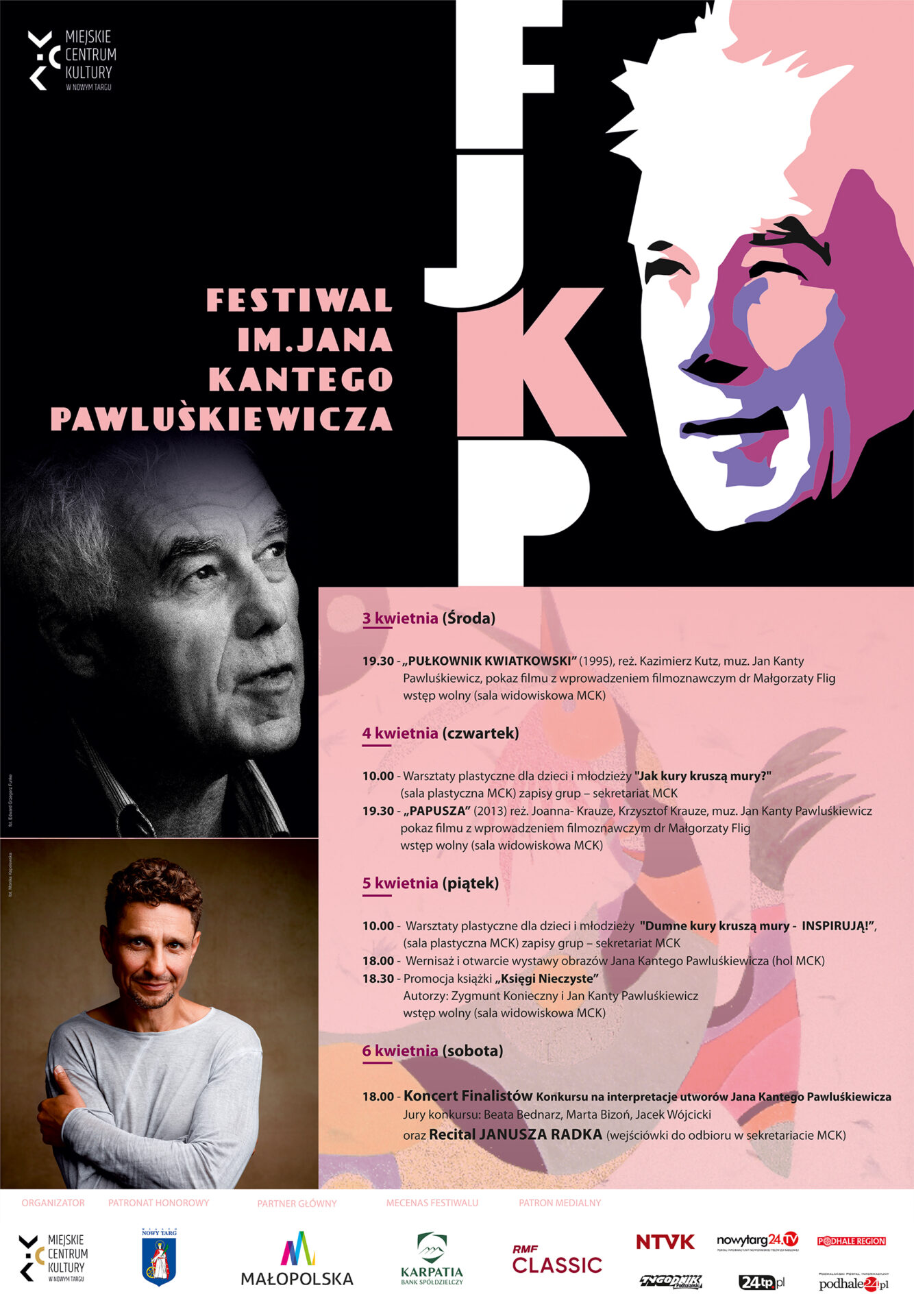 Festiwal im. Jana Kantego Pawluśkiewicza w MCK Nowy Targ