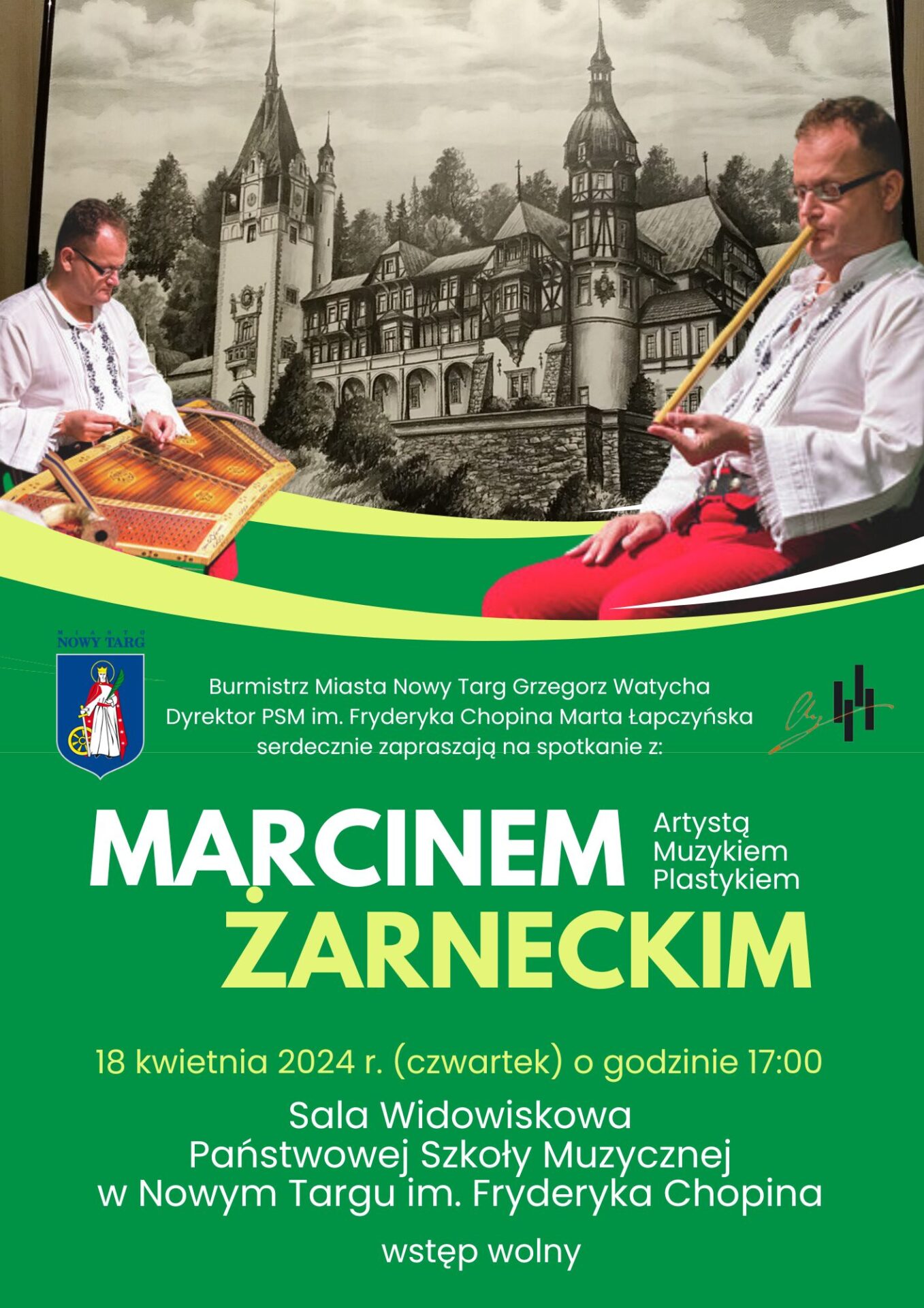 Spotkanie z Marcinem Żarneckim