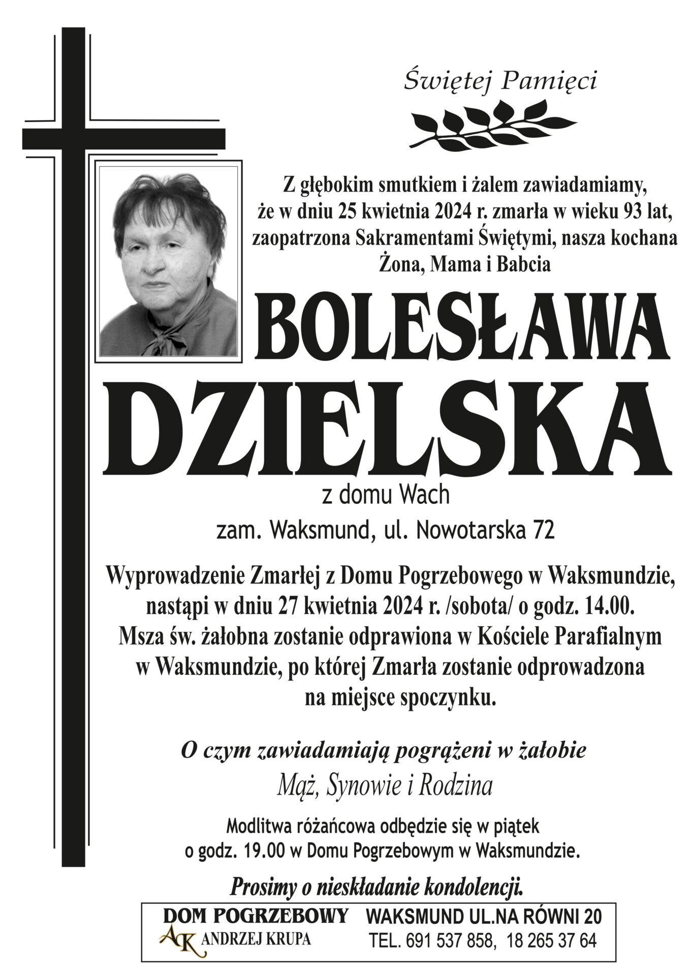 Bolesława Dzielska