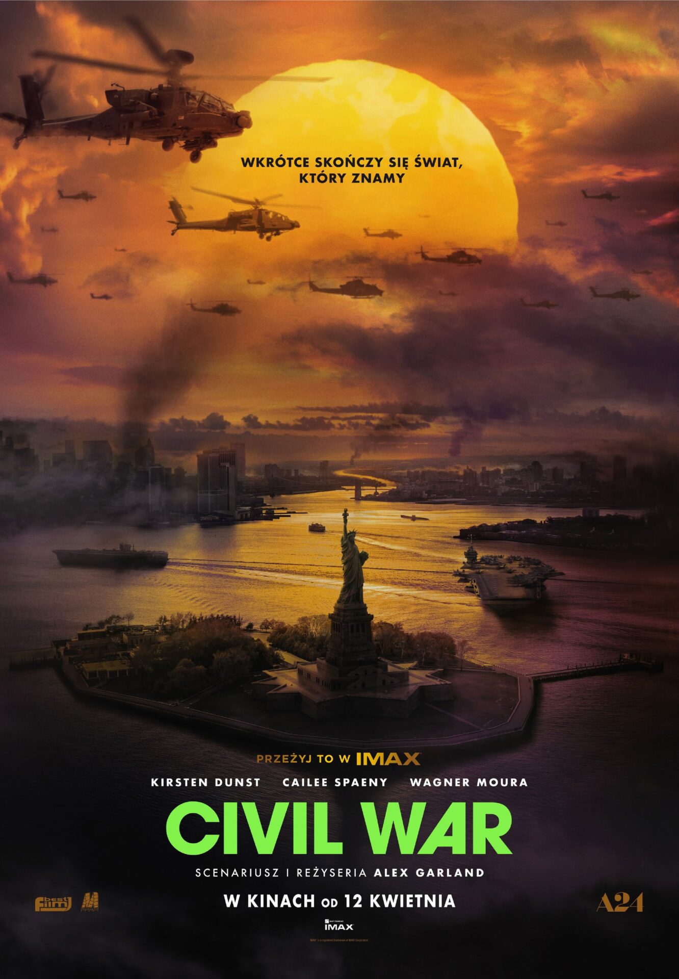 „Civil War” oraz „Perfect Days” w Kinie MCK Nowy Targ