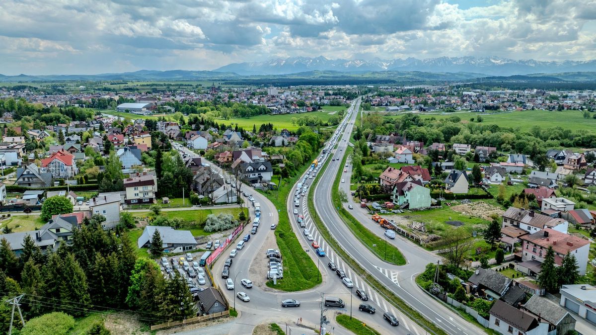 Majówka w górach i trudne powroty