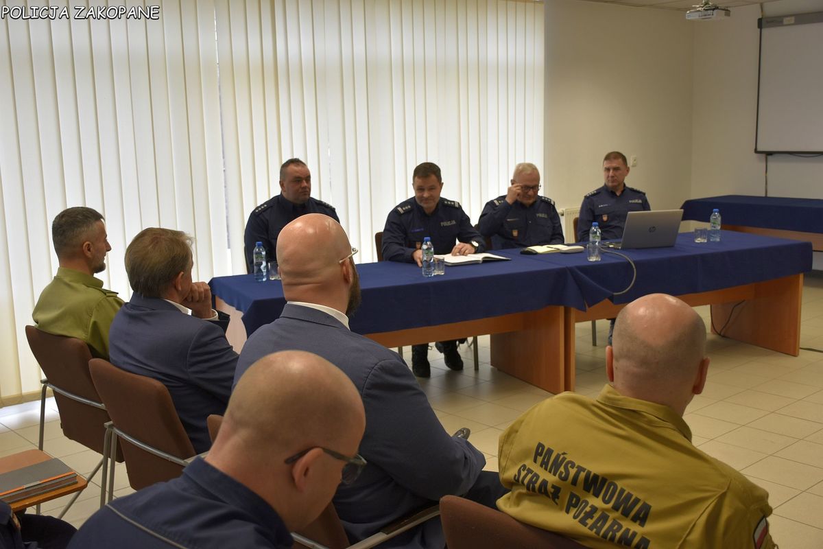Narada podsumowująca ubiegły rok działań zakopiańskiej policji
