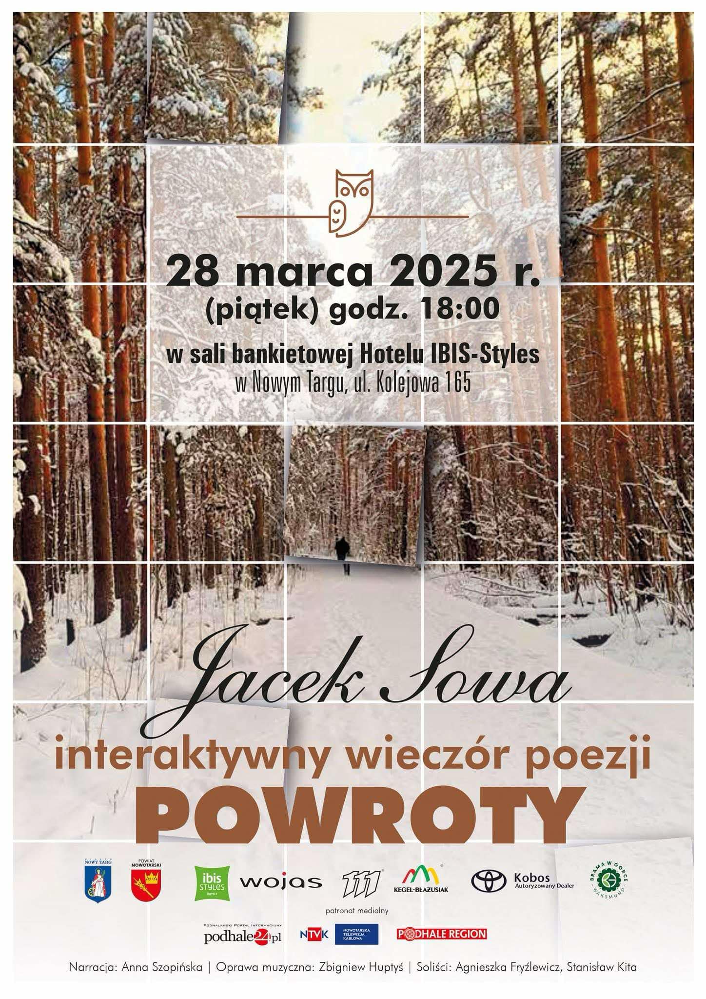 Jacek Sowa - interaktywny wieczór poezji
