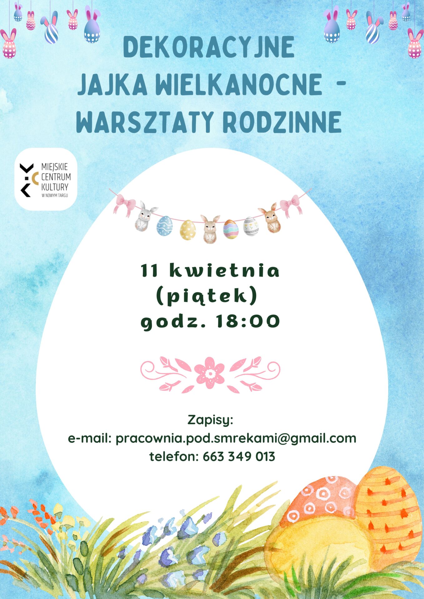 Kulturalna Strefa Kobiet rodzinnie: warsztaty ozdobnych jajek wielkanocnych