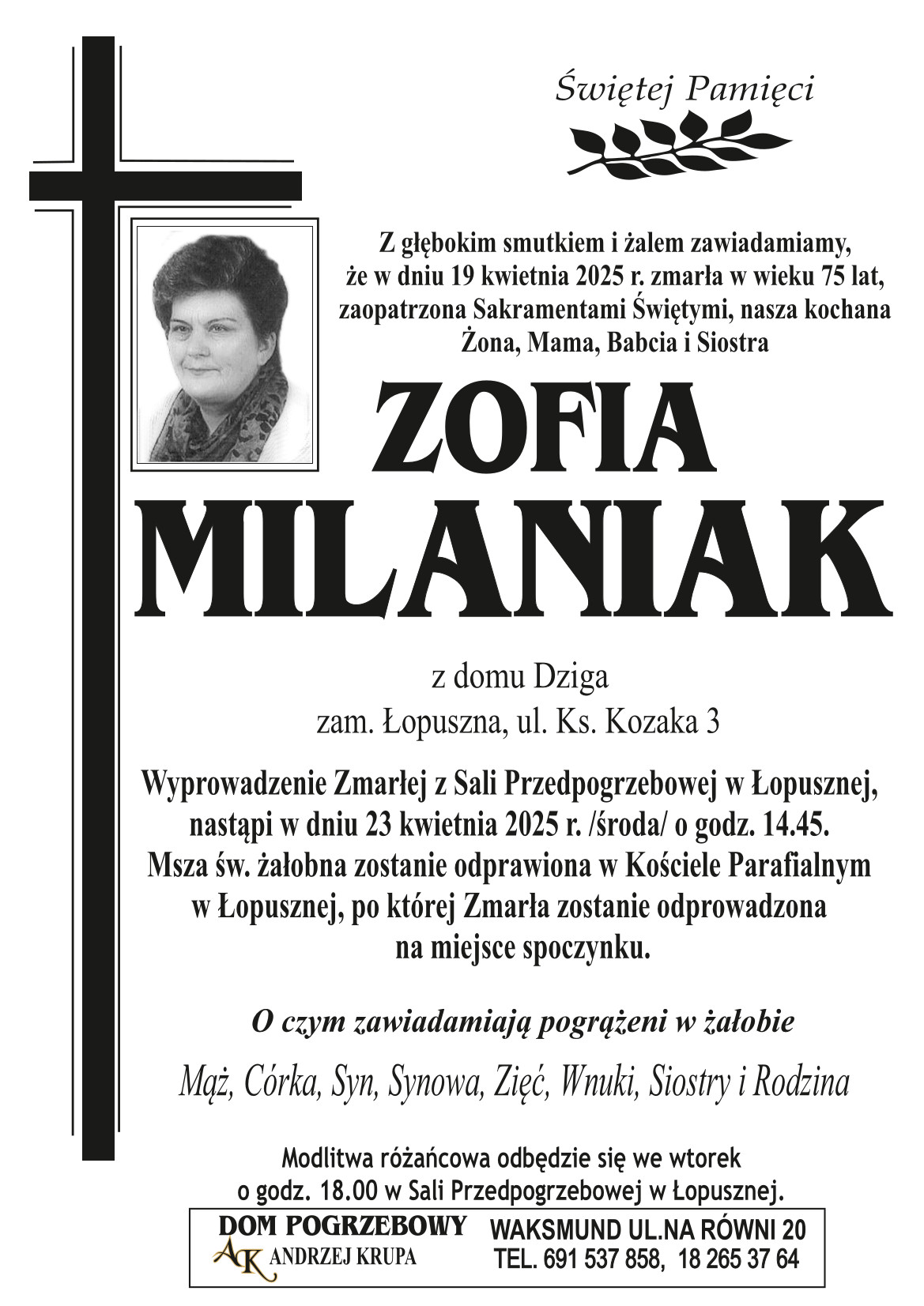 Zofia Milaniak