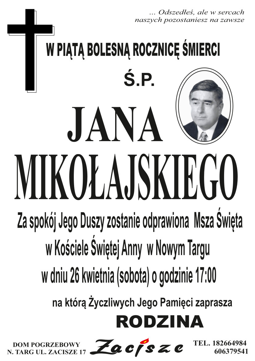 Jan Mikołajski (rocznicowa)