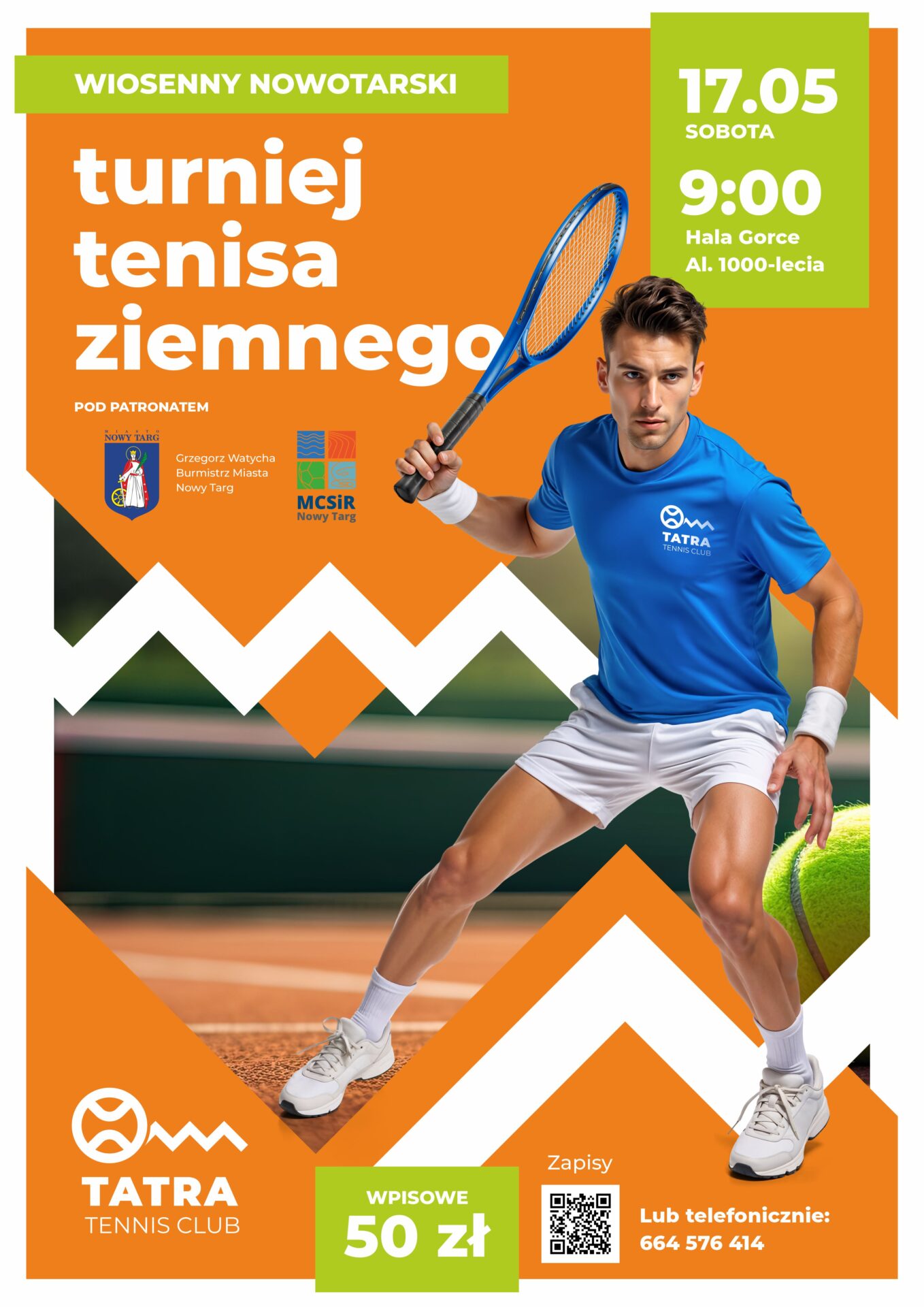 Wiosenny Nowotarski Turniej Tenisa Ziemnego