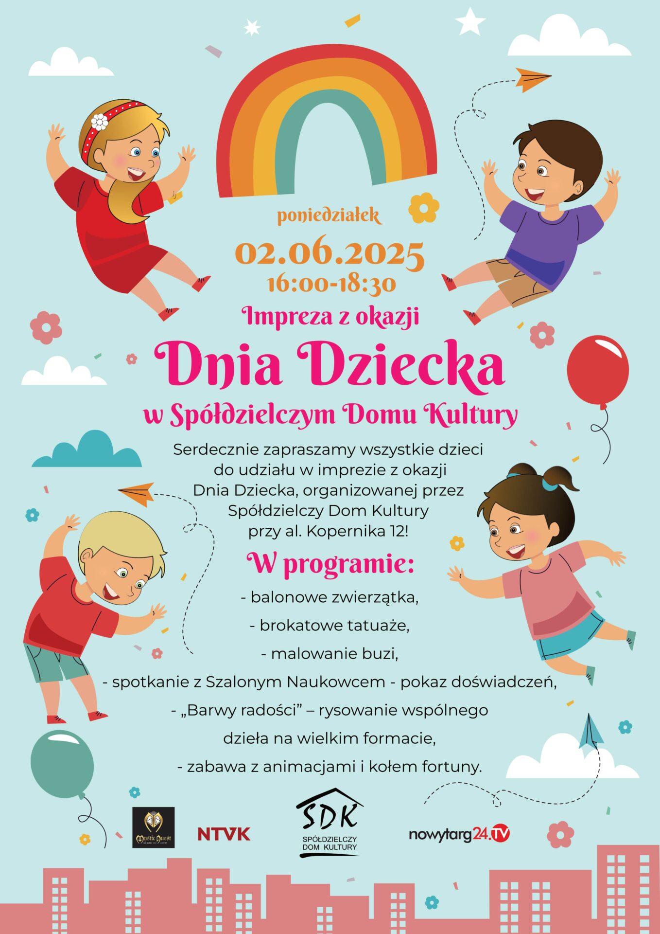 Dzień Dziecka w Spółdzielczym Domu Kultury