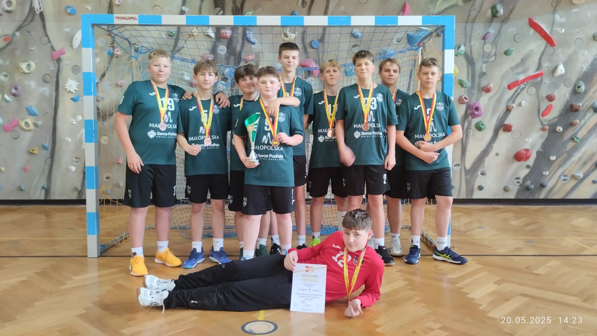 Brązowy medal szczypiornistów z Szaflar w Mistrzostwach Małopolski