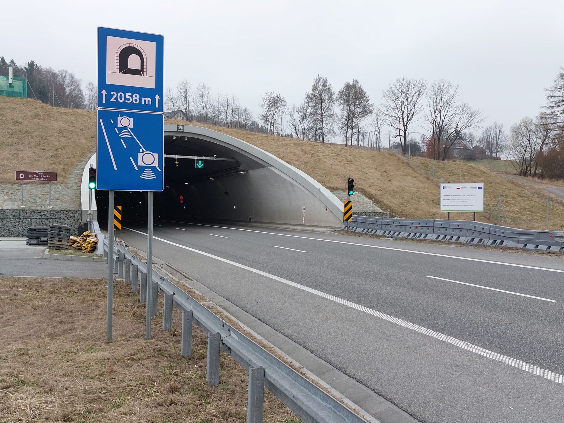 Utrudnienia na zakopiance. W czwartek zamkną tunel pod Luboniem Małym